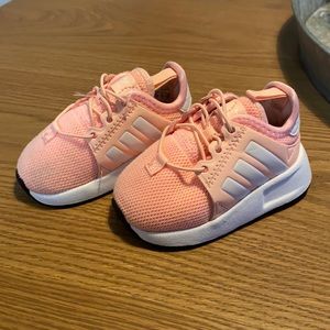Toddler Pink Adidas Size 4